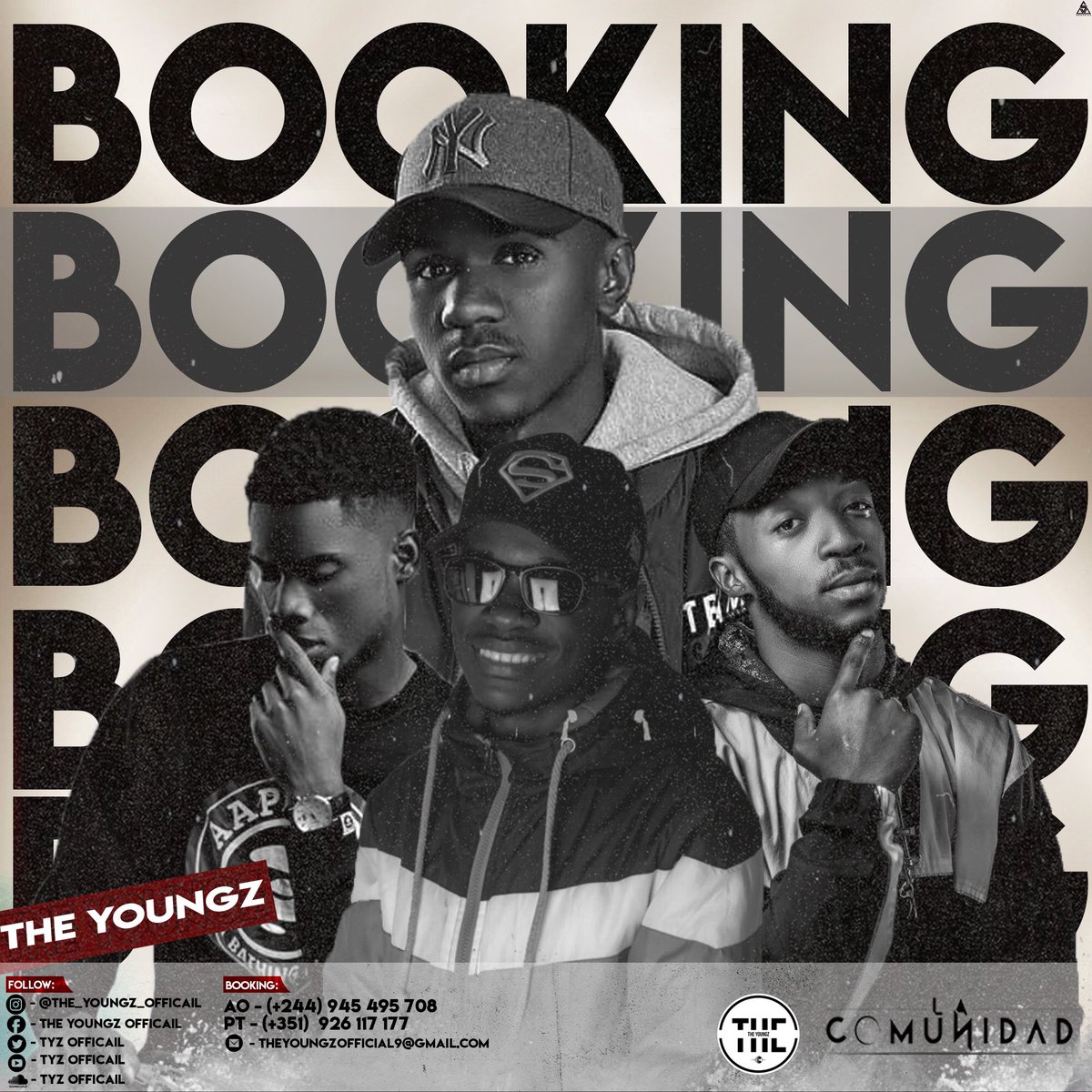 TyZ_Official's tweet photo. The YoungZ - SINCE 2K16 🎧🎙
.
Instagram: @the_youngz_official 
Twitter: @TyZ_Official 
SoundCloud: TyZ Official 
YouTube: TyZ Official
.
Contactos: +351926117177 / +244945495708
.
#TyZ2K20🌹
#LaComunidad https://t.co/HBi8lfpdUS