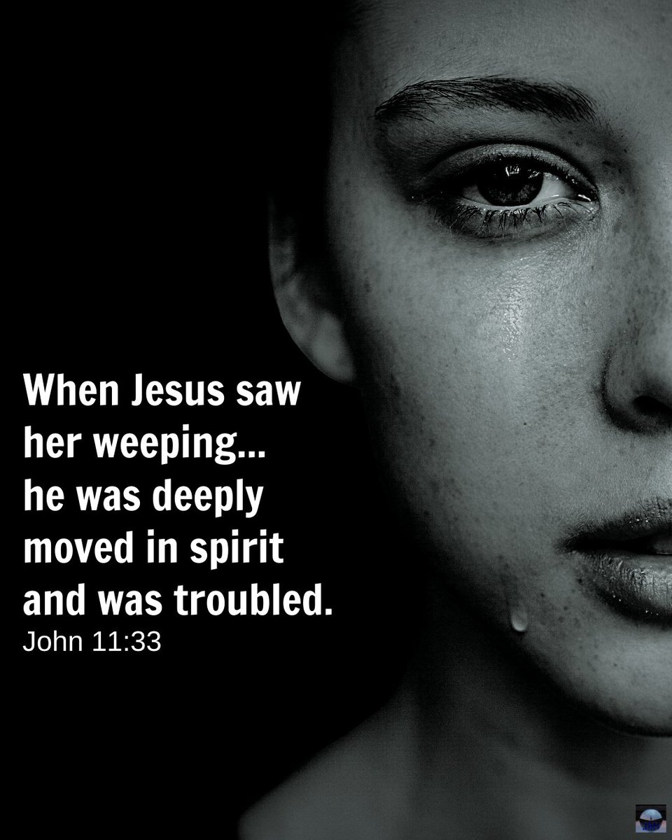 LuthCGoodShphrd's tweet photo. Some may say that tears are a sign of weakness. Quite the opposite, especially for…
https://t.co/BLz3vizqMO
#weep #weeping #deeplymoved #troubled #spirit #John #SundayScripture https://t.co/Nw6VieFMH7