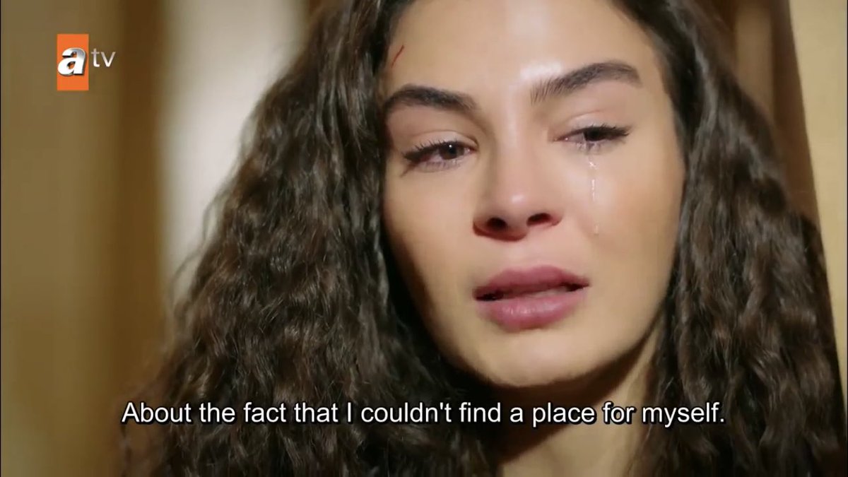 the way she always felt misplaced and how she was hurt in this house MY POOR HEART  #Hercai