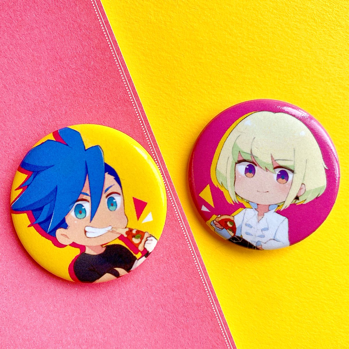 my Etsy shop is now open!?

https://t.co/3DXYdrXBFm

I made some of my favorites, Promare, Gundam, Demon Slayer, etc. into stickers and badges! I'm also planning to add a couple more such as charms, so please check it out if you're interested! 