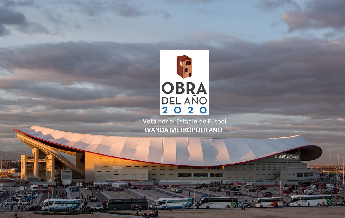 Premios Building of the Year 2020. 12º Premios Obra del Año -ODA2020-, que reconoce las mejores obras en español. #futbol #football #laliga #arquitectura #architecture #YoMeQuedoEnCasa 
                 VOTA AQUI!! cutt.ly/TtRgLvE