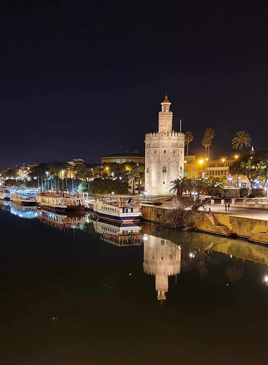 SalPorSevilla's tweet photo. #Sevilla también cuenta los días para encontrarse contigo... #BuenasNoches✨🌙 #Turismo #Viajes #Travel https://t.co/U05pGvnuqZ