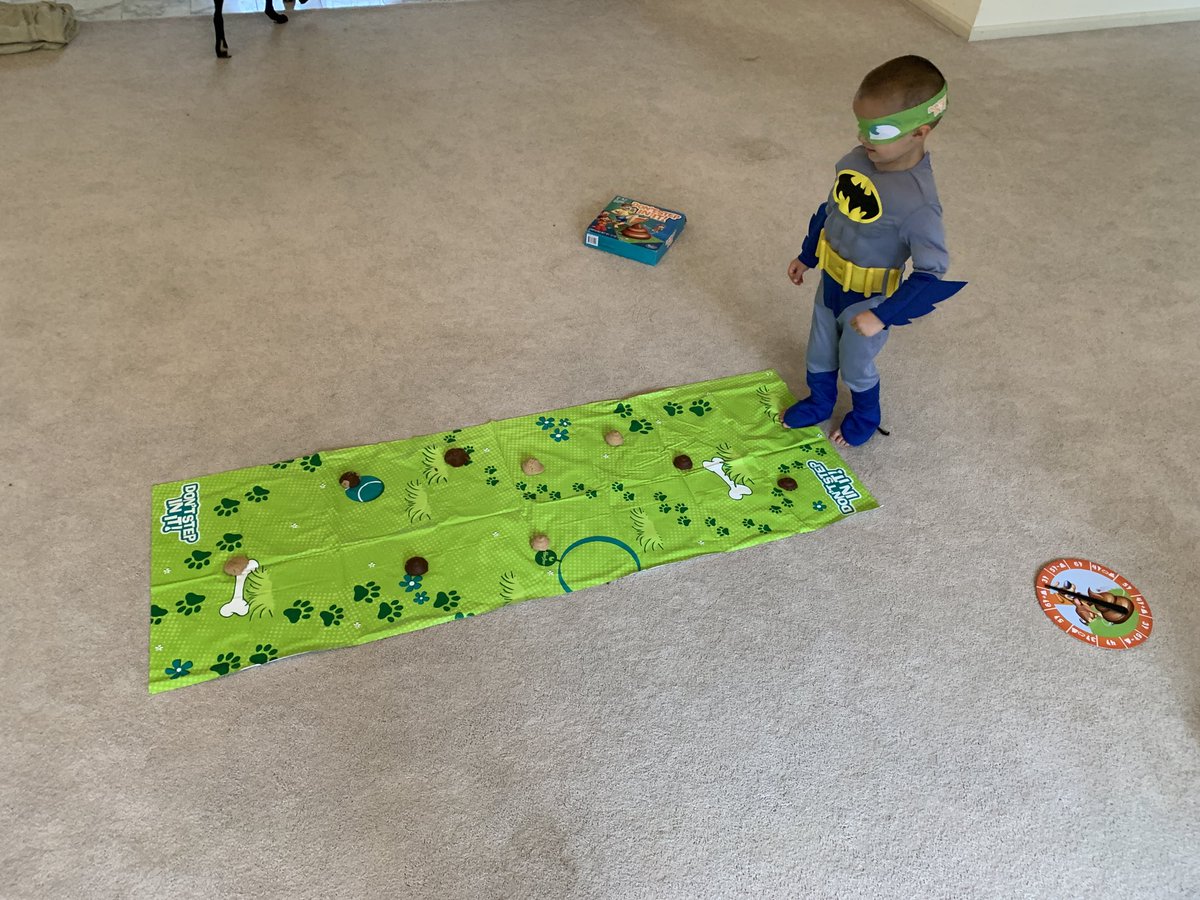 dr_tgro's tweet photo. #SocialDistancing ⁦@Hasbro⁩ #DontStepInIt! https://t.co/6jgud9OTZj