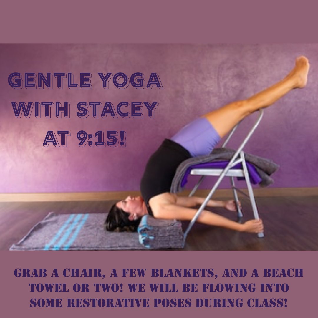 Join Stacey’s Gentle Yoga Live Stream tomorrow at 9:15a.
Register though the FitDEGREE App to be sent the details! If you have any questions or concerns text: 856.975.0789. 😊 
#pinklotusnj #yoga #yogaforall #allforyoga #fitdegree #livestream #zoom #stayhome #socialdistancing