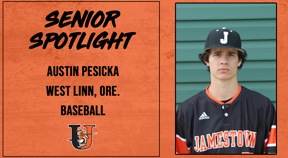 Senior Spotlight: Austin Pesicka, UJ Baseball #GoJimmies #JimmiePride JimmieAthletics.com/article/5450.p…