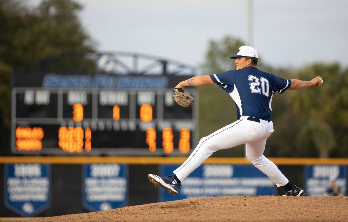 PBINJCAA's tweet photo. Operation SOUTHERN COMFORT: Introduce amateur baseball prospects to warm-weather @NJCAABaseball @TheFCSAA programs (Division I Mid-Florida Conference).

This week’s featured baseball program is the Santa Fe College Saints (@SantaFeSaints). #SicEmSaints! #WhyNotJUCO ⚾️ #Florida https://t.co/7GqH4HoT4A