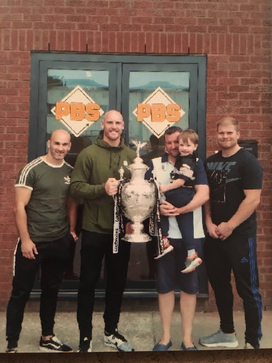 Brendon7375's tweet photo. Sorting through some stuff and found this from after the 2017 CC win. One for the little guy to look back on when he’s older 👍 #BackToBackWinners @gazellis12 @Washy85 @mint250988 @PBSConstruct https://t.co/0gZCRe2Fm9