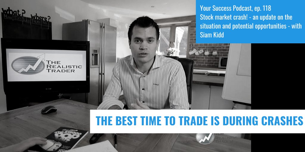 New Your Success Podcast out Tomorrow!

Stock market crash! - an update on the situation and potential opportunities - with Siam Kidd

Subscribe NOW to be notified when tomorrow's podcast launches:
bit.ly/2KMjqsG

#StockMarket #Trader #podcast <a href="/SiamKidd/">siamkidd</a>