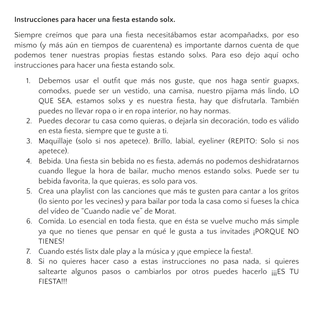 gabiwra's tweet photo. En el #Reto13 de #CampWrite estamos de festejo!!! Es por esto que, si estas solx, te dejo abajo "Instrucciones para hacer una fiesta estando solx" y #FelizCampWrite 🎈🎉💖 https://t.co/NRGBtSJhoi