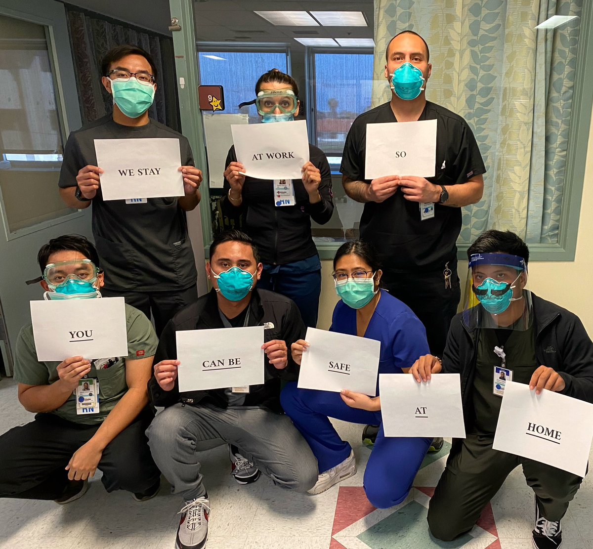 _NMPS's tweet image. It’s getting real bad out there, please continue to wash your hands and practice your social distancing and wear masks. Will survive, we will make it. So please, we stay at work so you can be safe at home.