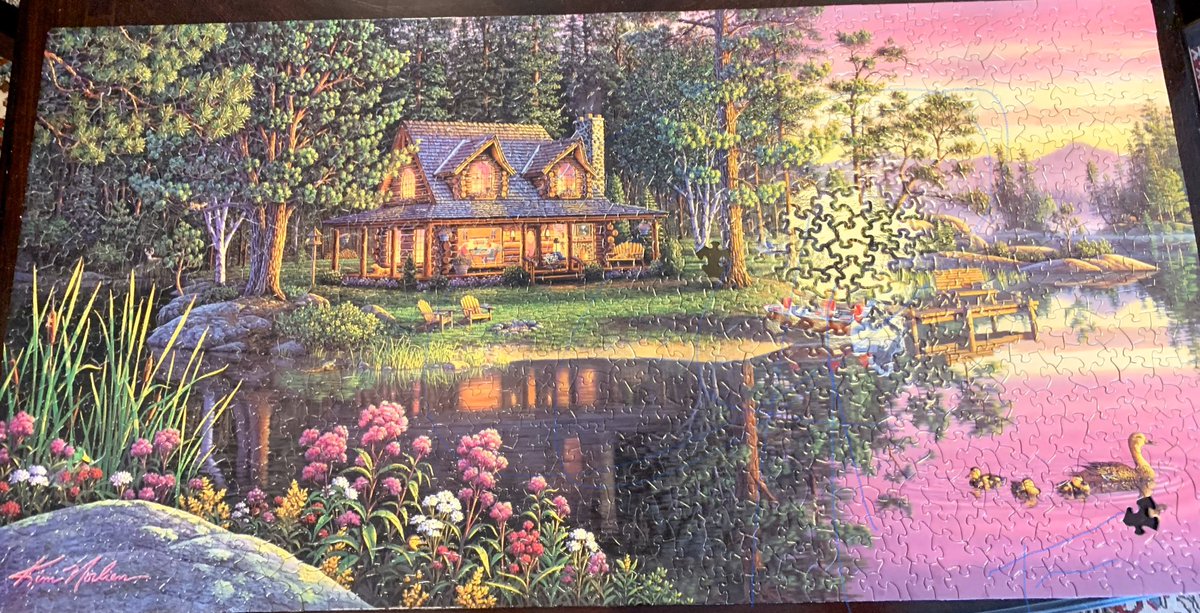 dnazary's tweet photo. My friend @bethckohler would say to me that I should concentrate on the 998 pieces that I got instead all I can see are the two missing puzzle pieces that are taunting me. 🧩 😳 #brandnewbox https://t.co/ZMPmO7Sc0t