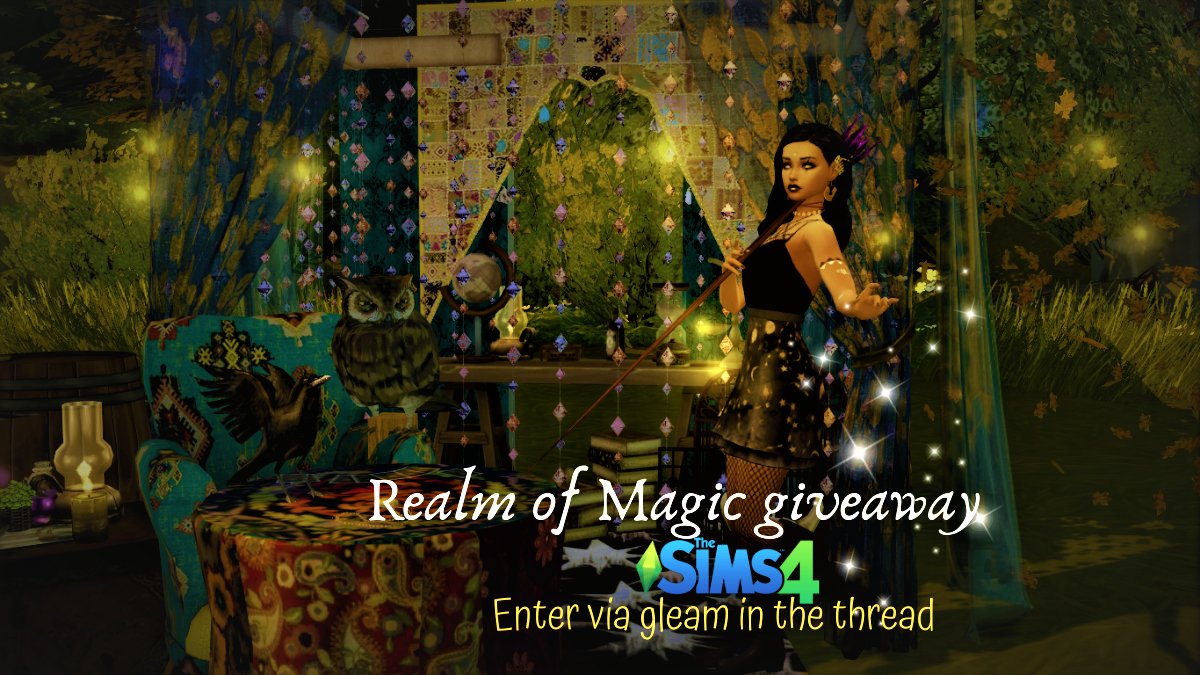 I would like everyone to be able to join in our Sims 4 #fantasysave ... So I will be doing a #giveaway. Please enter via gleam in the thread. Good luck and please retweet to help spread the news! #SimsGiveaway #TheSims4Giveaway #Sims #Sims4 #TheSims4. Winner chosen 5 April.