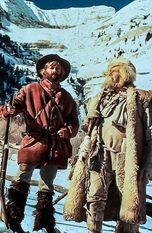 #RobertRedford & #WillGeer as #JeremiahJohnson & #BearClaw in #JeremiahJohnson #DailyCowboy