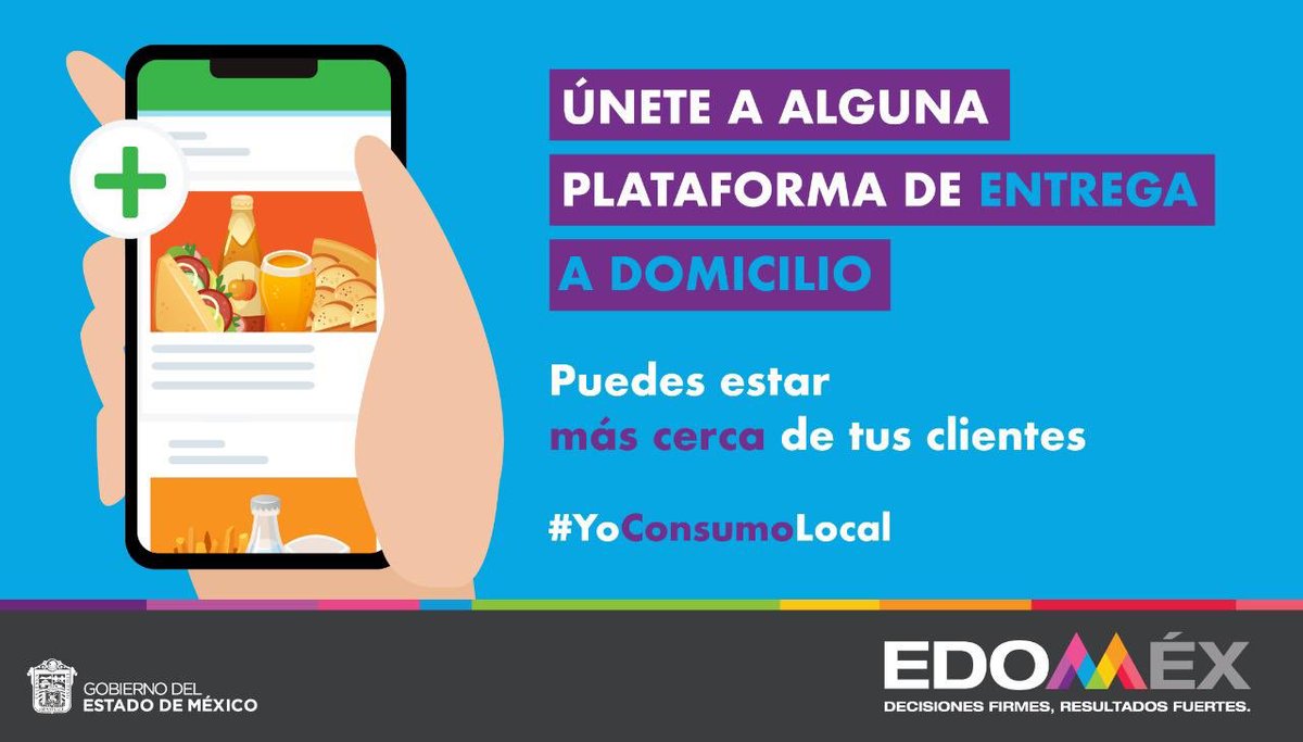 IM_Emprendedor's tweet photo. ¡Atención amigo comerciante del #Edoméx!
En esta contingencia sanitaria por #Covid_19mx súmate a las plataformas de entrega a domicilio.
#YoConsumoLocal https://t.co/Kh5nf3yZgW