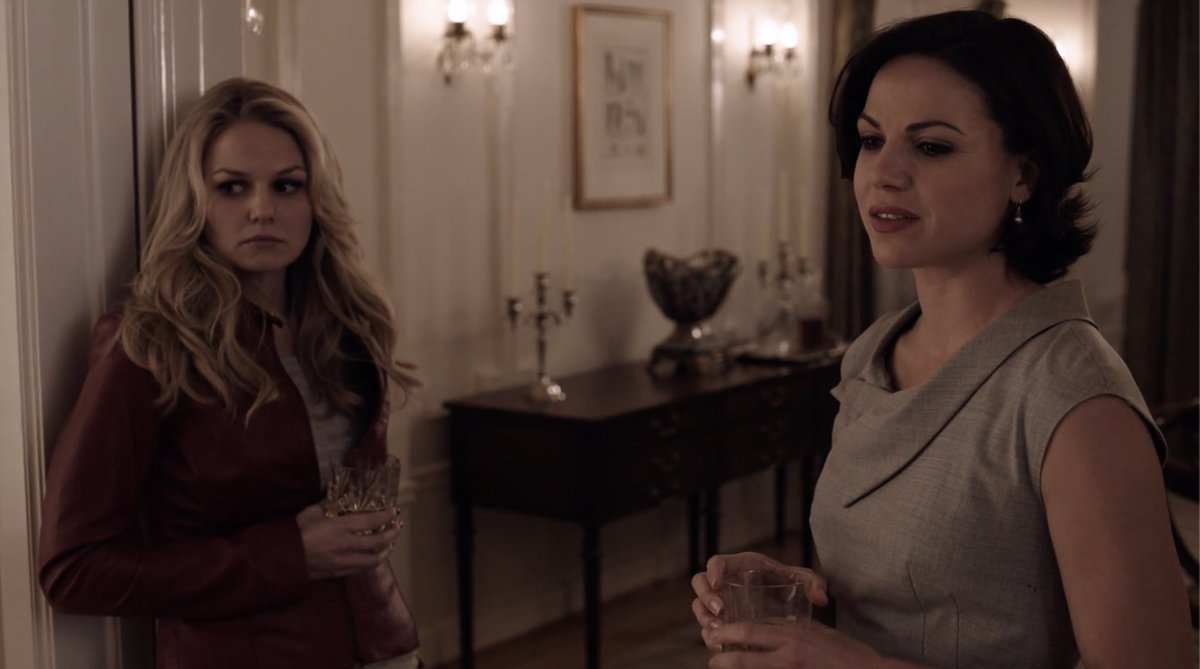 regina: *flirting with graham*emma: *sizing up graham*