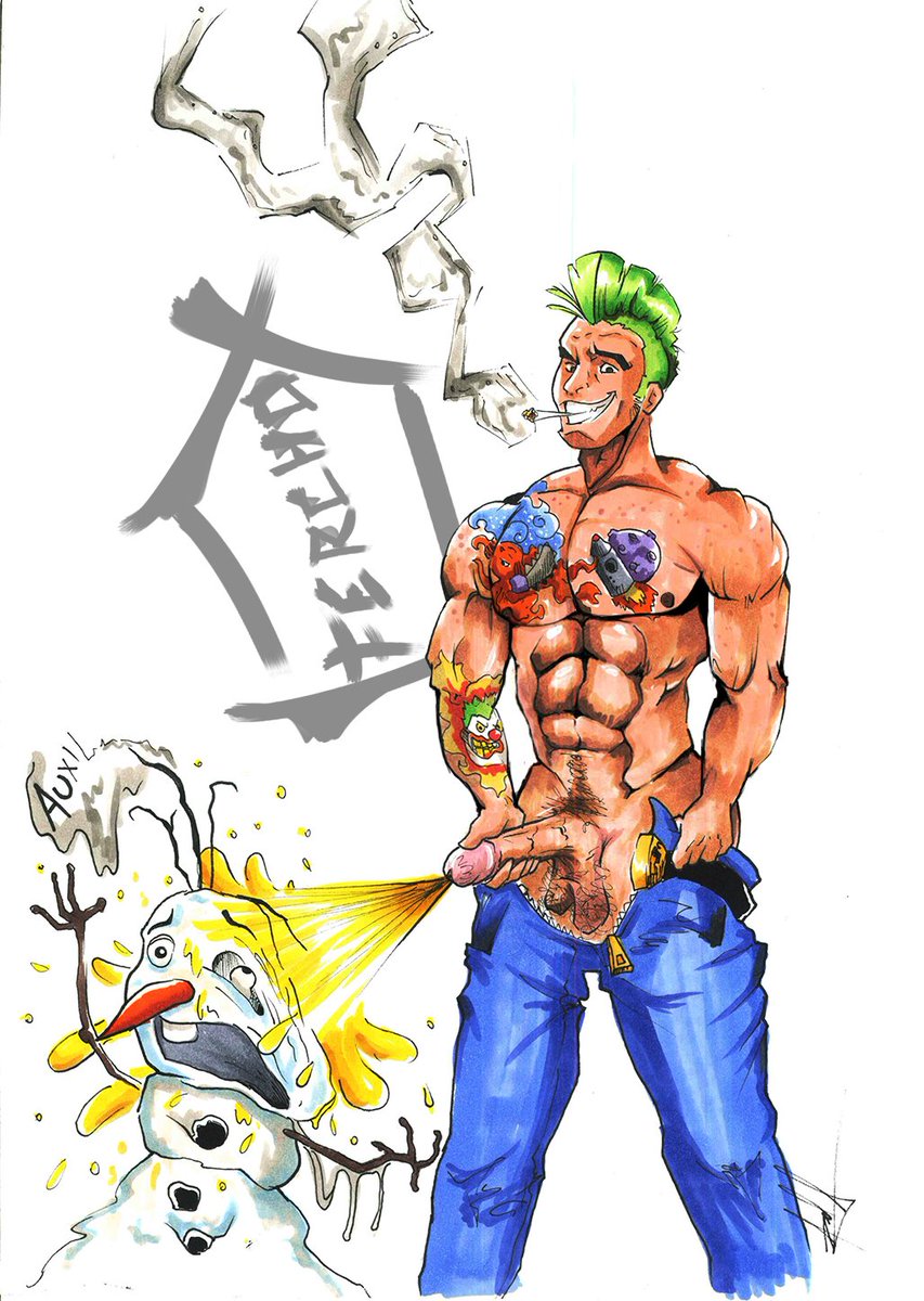 SeorMostacho3's tweet photo. La muerte de olaf #yaoi #bara #barayaoi #yaoibara https://t.co/nYmegprTFe