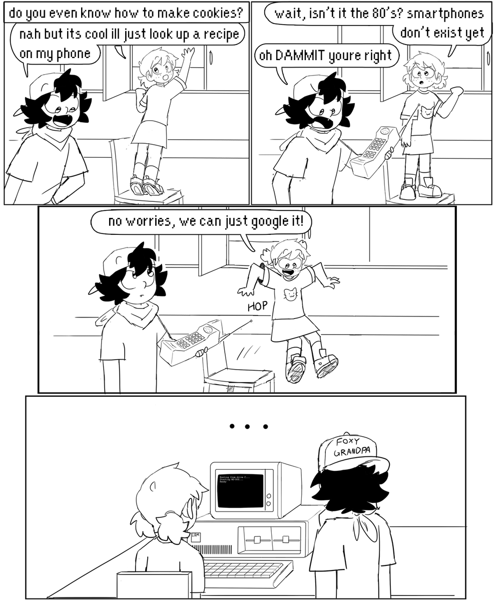 it's 198X #mother1 