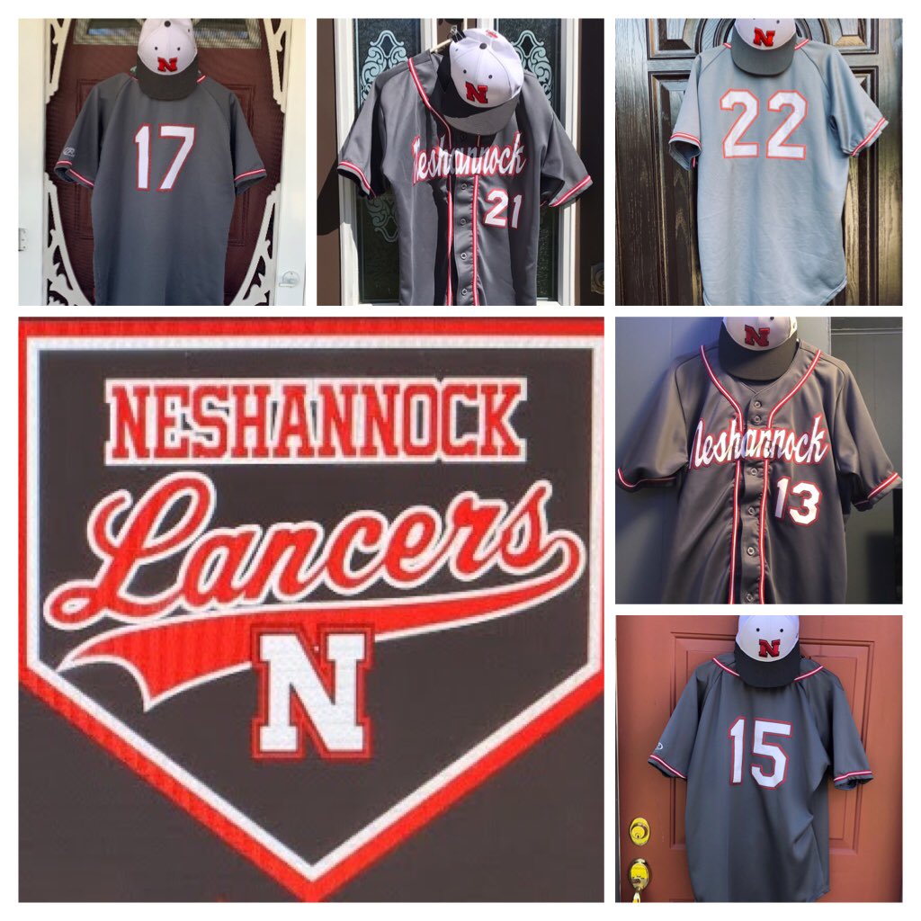 NHS_LANCERS's tweet photo. NHS ⚾️ parents honor their senior players this week, while keeping hope that their boys will be able to play out their final season as a Lancer. 

Our entire baseball family continues to pray for those affected daily by this disturbing global pandemic🙏 https://t.co/BWc4Qfl0en