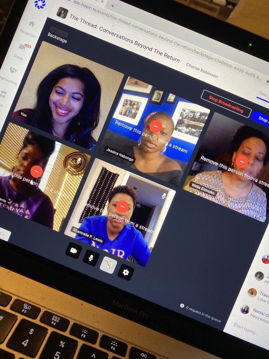 sasyrae's tweet image. I’m in all of my feels with these 4 women @APshantology @InADash @TheCMIYC @BirthrightAFRI - LOVE them on #thethread