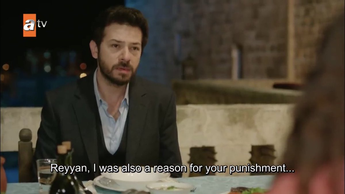 the way azat keeps trying to put himself up, or down in this case, to hazar and miran’s level in the category of men reyyan loves, but who hurt her a lot... sweetie... just don’t  #Hercai
