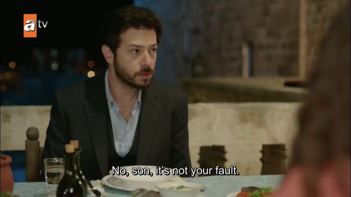 the way azat keeps trying to put himself up, or down in this case, to hazar and miran’s level in the category of men reyyan loves, but who hurt her a lot... sweetie... just don’t  #Hercai