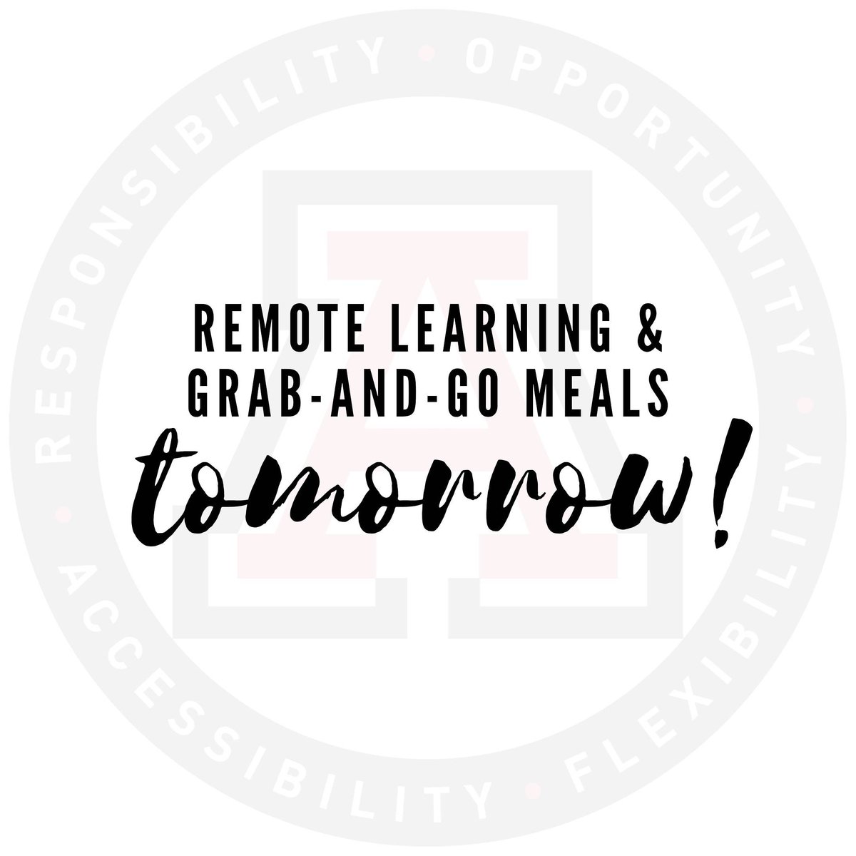 Remote learning and grab-and-go meals resume tomorrow! ALL JA students are eligible for free meal pick-up 11-1 at either <a href="/PCElementary/">PlainCityElementary</a> or @MonroeElementar Monday-Friday #PioneersPressOn #japioneerpride <a href="/MrKeller1/">Matt Keller</a> <a href="/AlderJHS/">AlderJHS</a> <a href="/AlderHS/">Jonathan Alder HS</a> <a href="/JAHS_News/">The Pioneer Press</a>