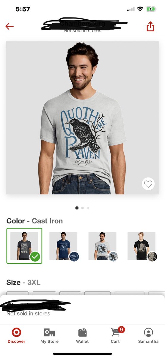 Sam_M_Davis's tweet photo. ⁦@Target⁩ So you think only men are capable of reading? Is that why you have shirts with book quotes on them and everything only in the men’s section? And in the women’s section you have shirts about drinking more wine? Sexist pigs! You are what’s wrong with our culture https://t.co/zA0kwNVVN5