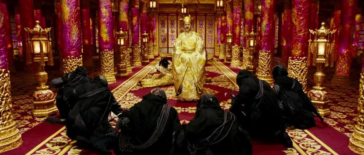 Curse of the Golden Flower ('06)dir Zhang Yimou