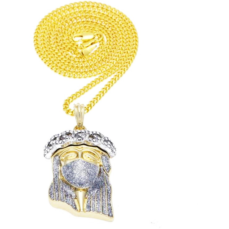 Jesus Iced Pendant Necklaces... ? Classic Gift this Easter ...