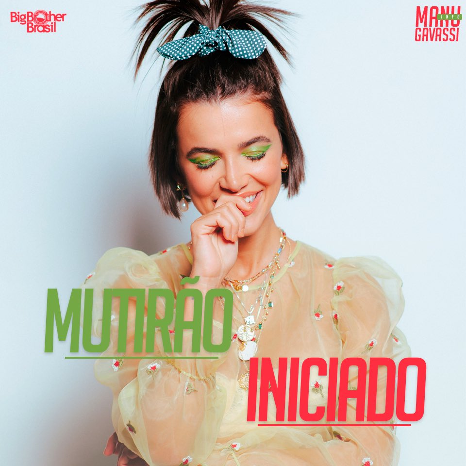 ManuGavassiInfo's tweet photo. 🧚‍♀ MUTIRÃO MANU RARA INICIADO feat @manugavassi 🧚‍♀

#ForaPrior #FicaManu  

❌ O VOTO É PRA ELIMINAR, VOTEM NO FELIPE PRIOR! 

💪🏻 FOCO TOTAL NO GSHOW, SEM PARAR

👉🏻 META: 1.000 VOTOS

⏰ ENVIEM OS VOTOS ÀS 01H PARA @manugavassi   

💻 LINK: https://t.co/iPJW2mPzwH #BBB20 https://t.co/FL5LYbvrn3