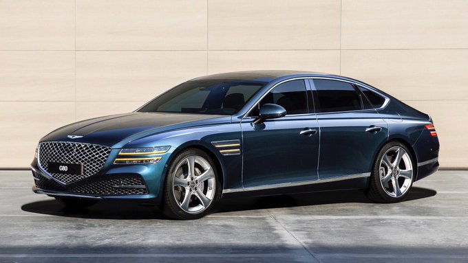 's Media: RT @Motor1com: The new Genesis G80 looks hot. https://t.co/Rj6shteu9g https://t.co/GVBZ2B2uKi 's Media: RT @Motor1com: The new Genesis G80 looks hot. https://t.co/Rj6shteu9g https://t.co/GVBZ2B2uKi