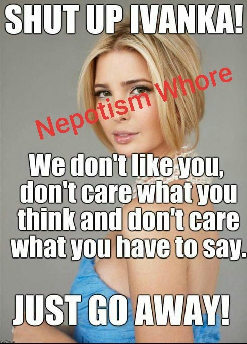 ugh__sigh's tweet photo. @IvankaTrump #WhoreForDaddy https://t.co/FtvJ41RdGc