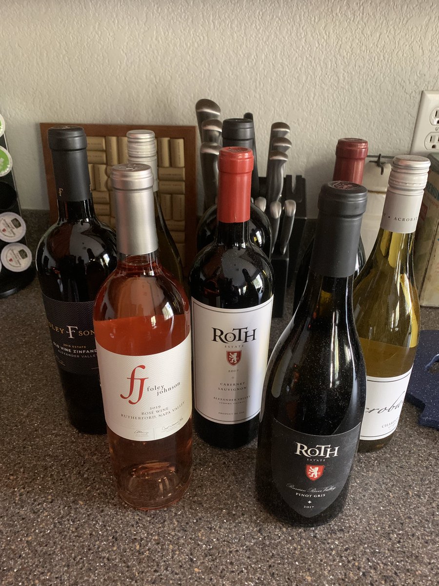 Thanks to the <a href="/FFWSociety/">Foley Food & Wine Society</a> happy hour last Thursday, purchased and already received some winning recommendations.