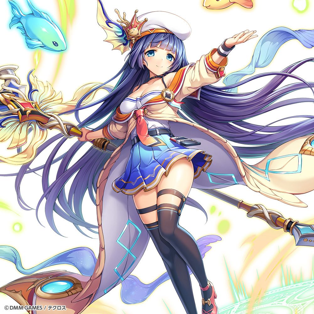 Twitter 上的 神姫project 公式 もう一人は Ssr 魔を討つ輝き ポセイドン じゃ 最強の一角と呼ばれたこやつが かわいい海の仲間とともに力を貸してくれるのじゃ 自信たっぷりに槍を振るう姿がカッコイイのお 強者の余裕というやつを感じるぞ 神姫