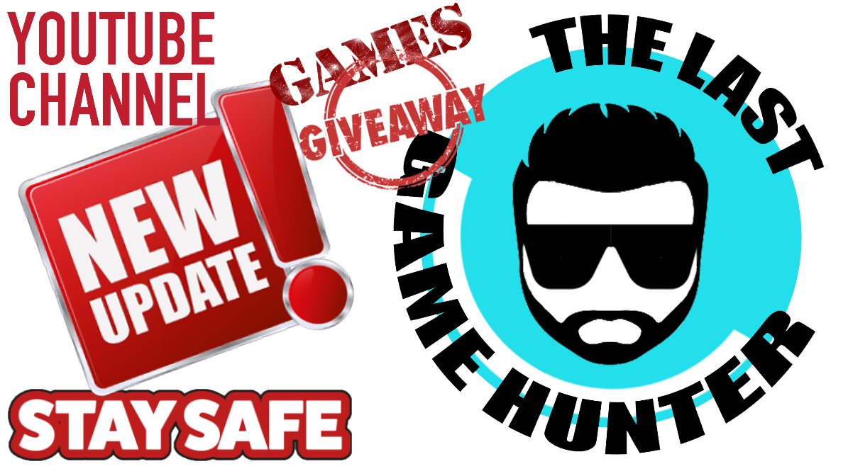 LastGameHunter's tweet photo. Channel Update and Announcement! -- LGH
https://t.co/6ZxfSNRJqd
#smallyoutuber #channel #updates #GamersUnite #PC #gamers #gamersvsCOVID19 #thankyou #mildstone
#roadto1000 #1000subs @LastGameHunter #Steam #Giveaways https://t.co/oVYe5pt7Fh