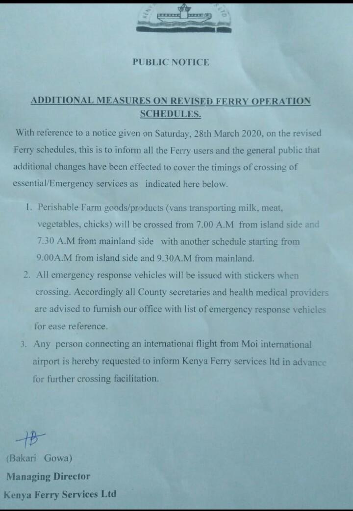 FerryKenya's tweet image. Good morning, 
Monday morning operations:
Four ferries are in operation. 
Protect your loved ones from Corona virus by washing your hands regularly with soap and running water. We wish you a good day.  #likoniferry #TransportKE #PSSDTransport #handwashing, #SafeHands #COVID-19
