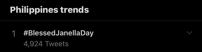 JANELLAsters's tweet photo. WOW! TOP SPOT IN JUST ONE HOUR!! Keep your birthday greetings coming guys!! Ang Daming nagmamahal sayo @superjanella 

#BlessedJanellaDay https://t.co/8T37pkLjsq