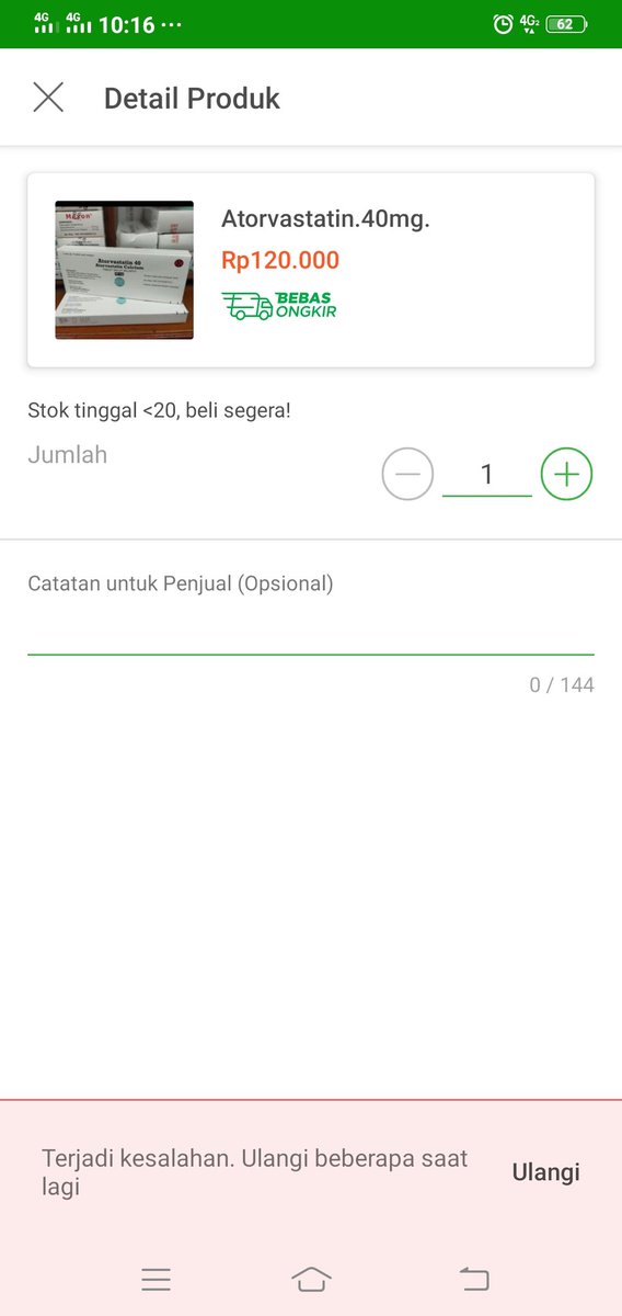nnaLna's tweet photo. @tokopedia ga bisa beli nih min. Kaya gini terus. Buka riwayat transaksi jg ga bisa https://t.co/haA1IK6am3
