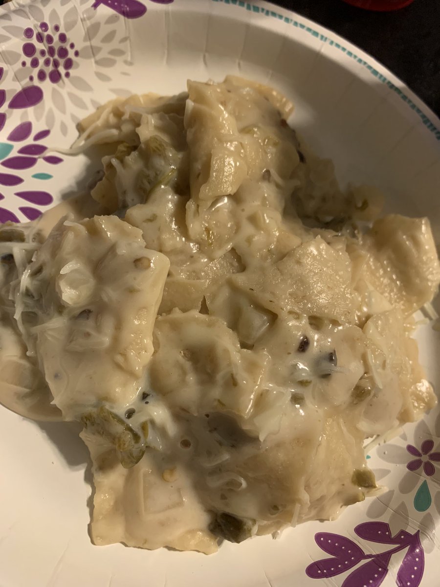 madGradTX's tweet image. Decided to finally make dinner. Chilequiles it is....#QuarantineLife #whatistime