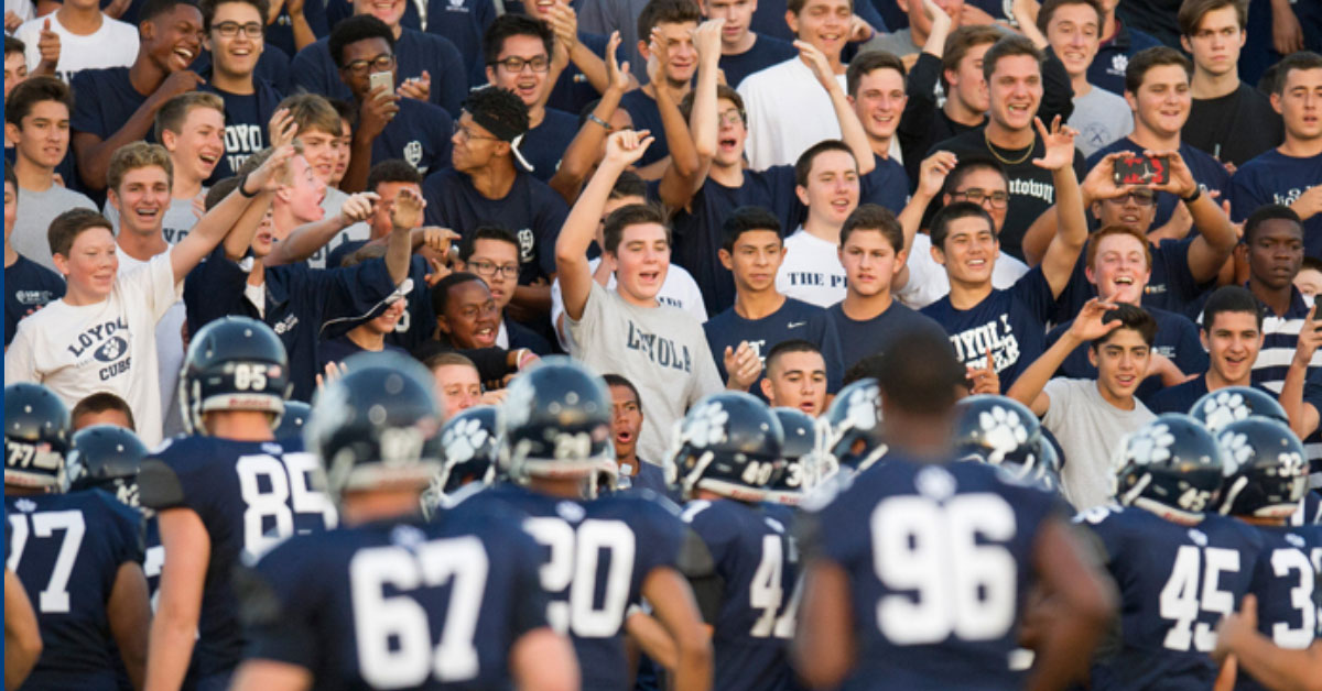 We are proud alumni. Proud of Cub Football. Forever blue and white. 
. 
bit.ly/2OqPUGf  loyolagridironvanguard.com 
#cubs #loyola #legacy #loyolahs #cubsforever