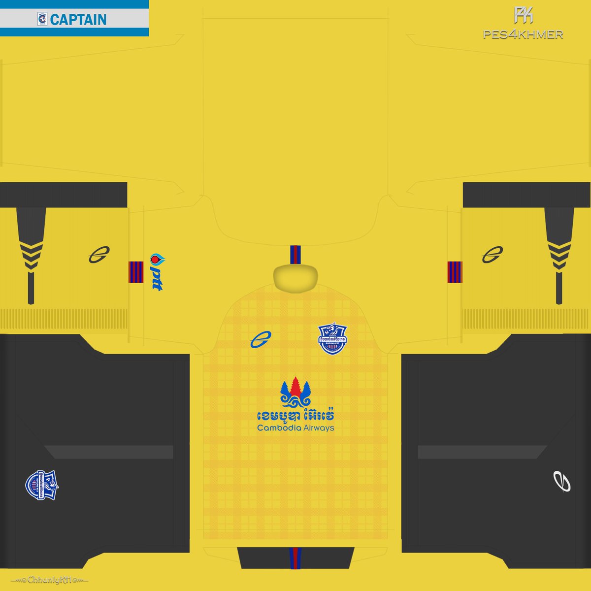 Pes4khmer Boeung Ket Fc Kits Pes17 Png Home Away Gk