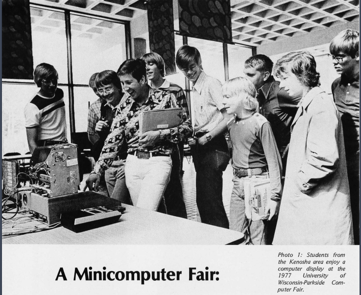 A Wisconsin minicomputer fair. (Byte, Nov. 1977)