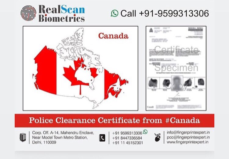 imvkhare's tweet photo. #canada #canadapoliceclearancecertificate #canadapolice #rcmp #clearance #certificate #certifiedconsultancy #fingerprints #inkfingerprinting #digitalfingerprinting #rolledfingerprint #flatfingerprint #visa #consultant #completeservice #endtoendprocess #immigration #permanant https://t.co/aw3apijtmL