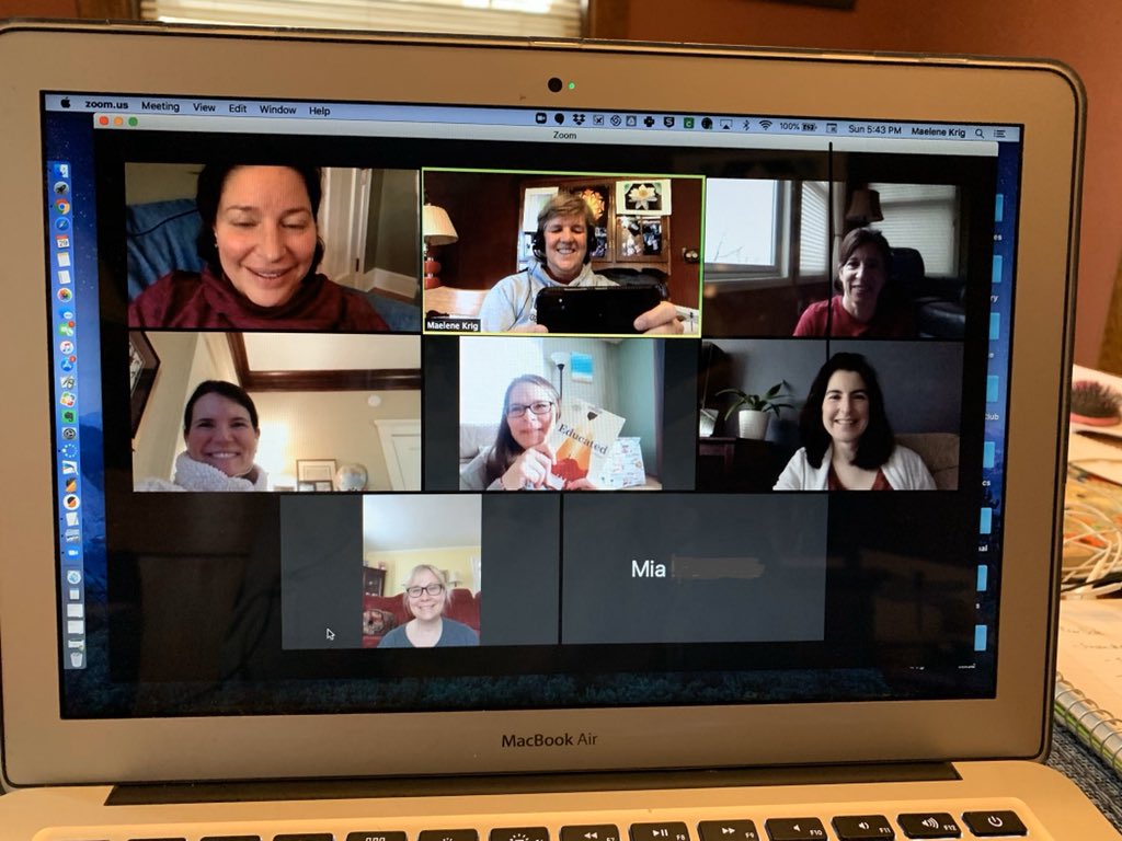 scimae's tweet photo. @GovTimWalz My book club had a good discussion tonight (using Zoom) about Educated by Tara Westover.  .... I also highly recommend Minor Dramas and Other Catastrophes by MN author @kcwest https://t.co/0pwRSFkKNn