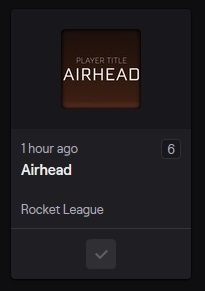 Elskovsmaskinen's tweet photo. @RocketLeague @Psyonix @RLEsports
So, when will you fix the sham that is the socalled "Fan Rewards"....? Feels real rewarding watching &amp; getting multiple "titles" that literally do not exist as separate entities, can't be traded, etc.
I'm far from the only one experiencing this. https://t.co/xcwncy6J5Z