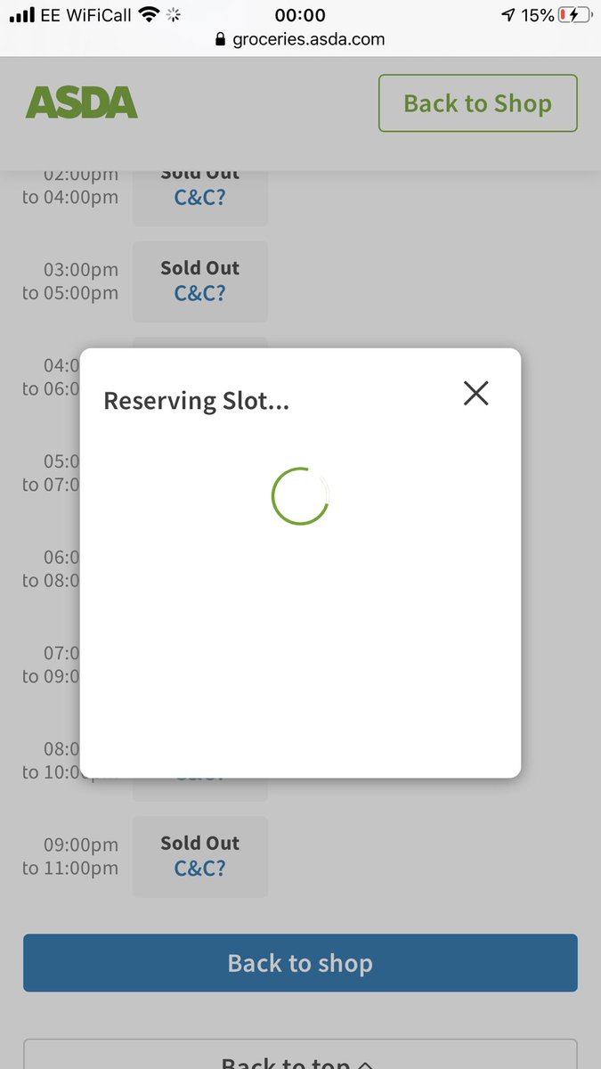 Acacia0108's tweet photo. @AsdaServiceTeam I finally got a slot! But then your website crashed and says technical error 😭 I’m in isolation with a vulnerable 2 year old. This is not okay 😭 https://t.co/tExLDJyhZl