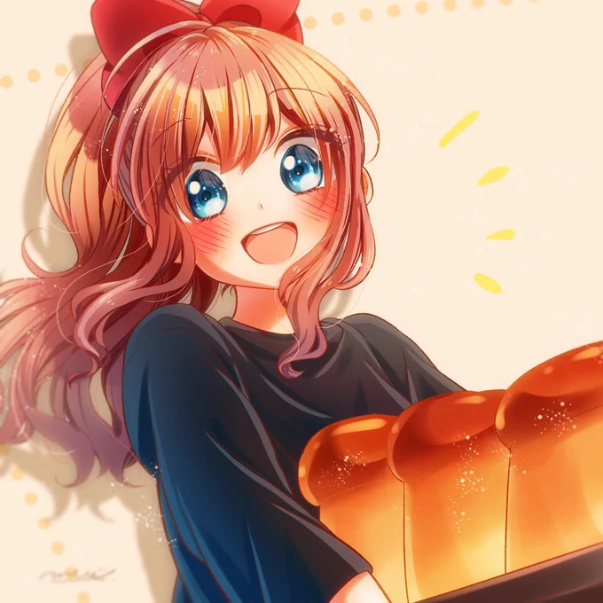 グーチョキパン店の沙綾?
おはようございます!!
#バンドリイラスト 