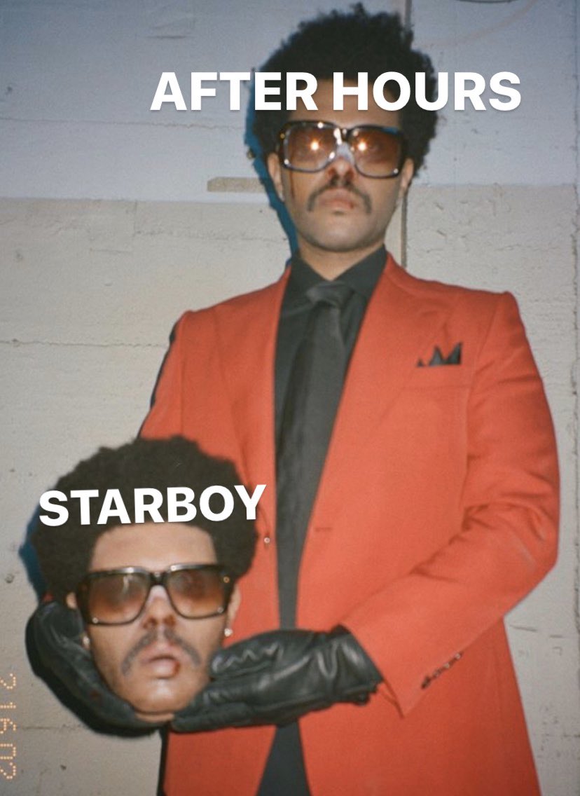 DirtySpriteGone's tweet photo. @theweeknd Abel after dethroning himself https://t.co/c3jkHKKEw3