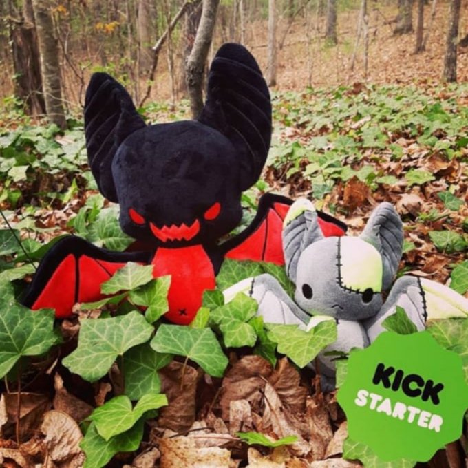 BInfested's tweet photo. Franki and Ichabod love their new home in the woods! Where will you take yours?  https://t.co/S93r6ysF1N
#plushie #kickstarter #batplush #stuffedtoy #battoy #kickstarter #fundraiser #goth #gothgoth https://t.co/EwQPAoe0mH