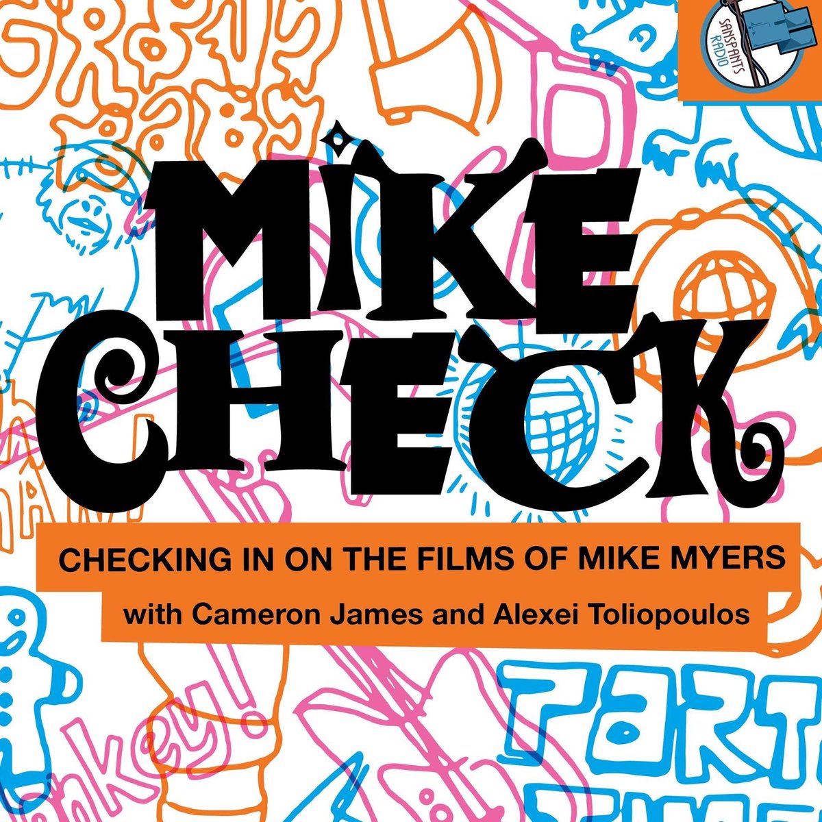 allhatnoplay's tweet photo. BIGGEST frickin grin on my pudding face hearing the latest breaking Myers news (and Breckin Meyer news) on new @MikeCheckPod today. Thanks @iamcameronjames @ThisisAlexei for the quarantine yucks https://t.co/rqRiuxzxif